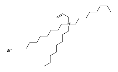 trioctyl(prop-2-enyl)azanium,bromide Structure