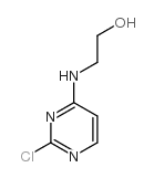 2-(2-氯嘧啶-4-基氨基)乙醇结构式