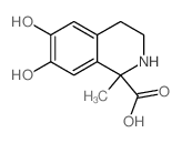 Salsolinol-1-carboxylic acid结构式