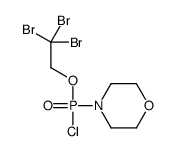 2,2,2-三溴乙基磷吗啉氯化物结构式