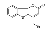 2H-[1]Benzothieno[3,2-b]pyran-2-one,4-(bromomethyl)-(9CI)结构式