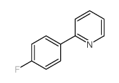 2-(4-氟苯基)吡啶结构式