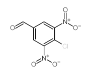 4-氯-3,5-二硝基苯甲醛结构式