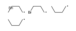 3-bromopropyl(tributyl)stannane结构式