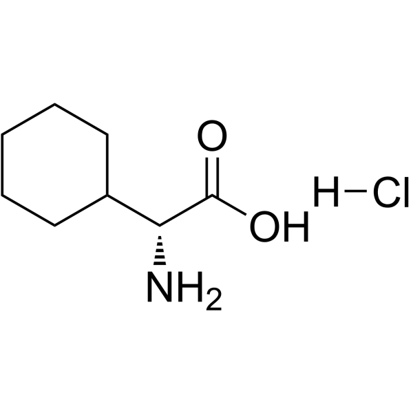 D-环己基甘氨酸盐酸盐结构式