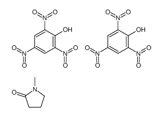 1-methylpyrrolidin-2-one,2,4,6-trinitrophenol Structure