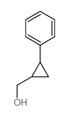 (2-苯基环丙基)甲醇结构式