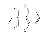 (2,6-dichlorophenyl)-triethylsilane Structure