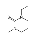 1-ethyl-3-methyl-1,3-diazinane-2-thione结构式