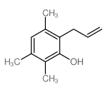 Phenol,2,3,5-trimethyl-6-(2-propen-1-yl)- Structure