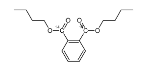 dibutyl benzene-1,2-dicarboxylate Structure