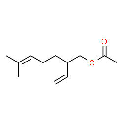 myrcene acetylated structure