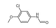 formic acid-(3-chloro-4-methoxy-anilide) Structure
