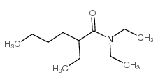 N,N,2-三乙基己酰胺结构式