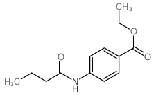 ethyl 4-(butanoylamino)benzoate Structure