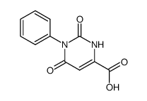 2,6-dioxo-1-phenyl-1,2,3,6-tetrahydro-pyrimidine-4-carboxylic acid Structure