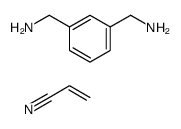 [3-(aminomethyl)phenyl]methanamine,prop-2-enenitrile Structure