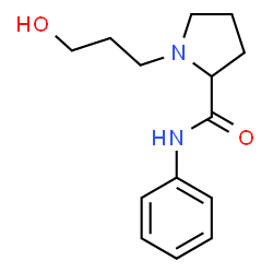 2-Pyrrolidinecarboxamide,1-(3-hydroxypropyl)-N-phenyl-(9CI)结构式