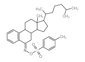 19-Norcholesta-1,3,5(10)-trien-6-one,O-[(4-methylphenyl)sulfonyl]oxime (9CI)结构式