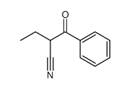 2-ethyl-3-oxo-3-phenylpropanenitrile结构式