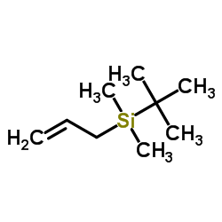烯丙基(叔丁基)二甲基硅结构式