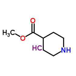 4-(Methoxycarbonyl)piperidinium chloride Structure