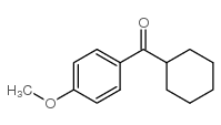 Methanone,cyclohexyl(4-methoxyphenyl)- Structure