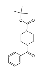 1-Piperazinecarboxylic acid, 4-benzoyl-, 1,1-dimethylethyl ester Structure