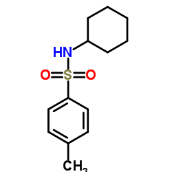 n-cyclohexyl-p-toluenesulfonamide structure