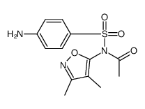 乙酰磺胺异噁唑结构式