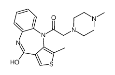 TELENZEPINE 2HCL structure