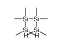 dimethylsilyl-[dimethylsilyl(dimethyl)silyl]-dimethylsilane结构式