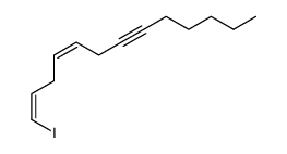 (1Z,4Z)-1-iodotrideca-1,4-dien-7-yne Structure