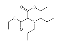 diethyl 2-(dipropylamino)propanedioate结构式