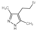 4-(2-溴乙基)-3,5-二甲基-1H-吡咯结构式