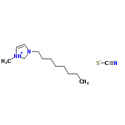 1-octyl-3-MethyliMidazoliuM thiocyanate structure
