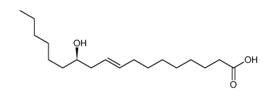 ricinelaidic acid Structure