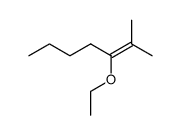3-ethoxy-2-methyl-hept-2-ene Structure