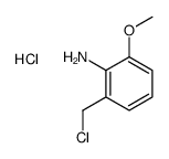 2-(chloromethyl)-6-methoxyaniline,hydrochloride Structure