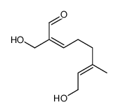 8-hydroxy-2-(hydroxymethyl)-6-methylocta-2,6-dienal Structure