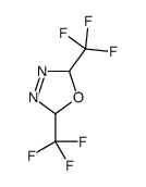 2,5-bis(trifluoromethyl)-2,5-dihydro-1,3,4-oxadiazole Structure