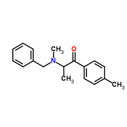 3-甲氧基-2-(甲基氨基)-1-(4-甲基苯基)-1-丙酮结构式