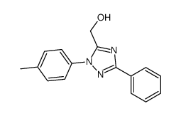 [2-(4-methylphenyl)-5-phenyl-1,2,4-triazol-3-yl]methanol Structure