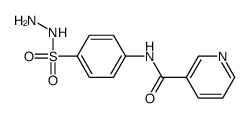 N-[4-(hydrazinesulfonyl)phenyl]pyridine-3-carboxamide结构式