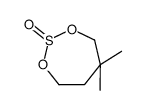 5,5-dimethyl-1,3,2-dioxathiepane 2-oxide结构式