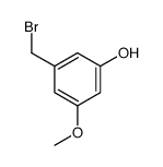 3-(Bromomethyl)-5-methoxyphenol Structure