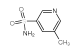 5-甲基吡啶-3-磺酰胺结构式