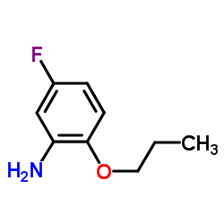 5-Fluoro-2-propoxyaniline Structure