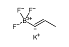 (E)-丙烯基-1-三氟硼酸钾结构式