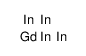 gadolinium,indium (2:5) Structure